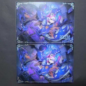 명조 로코코 아크릴 블록