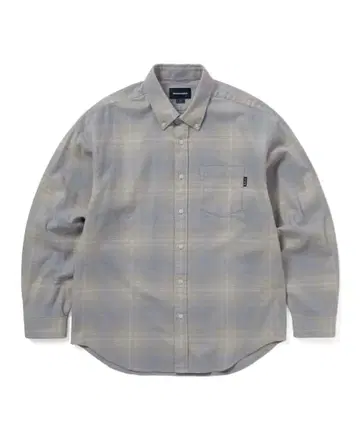 thisisneverthat Flannel Check Shirt Grey