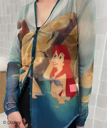 Ameri DISNEY/2WAY SHEER CARDIGAN
