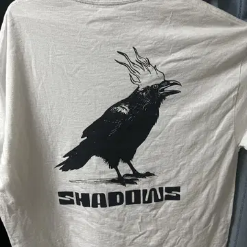 SHADOWS T셔츠 XL White