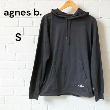 agnes b. 에네스베옴 블랙 후드티 S 사이즈 후디