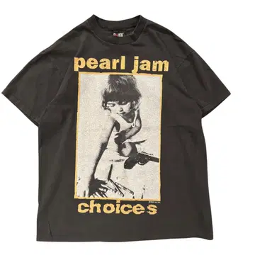 Pearl Jam 펄잼 Choices T셔츠 L USA제 택