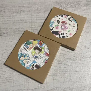 란마 1/2 흡수 코스터 2장 세트