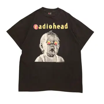 Radiohead Pablo Honey Tour XL 티셔츠 USA 택