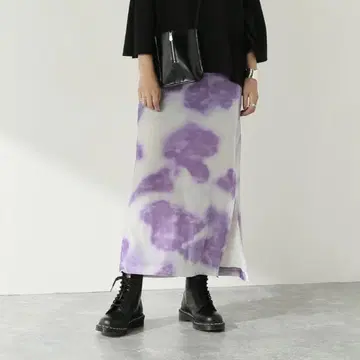journal standard 타이 다이 벨로아 타이트 스커트