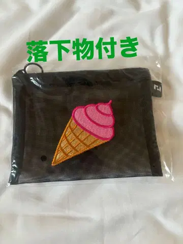 INI 니시 히로토 메쉬 파우치 INI XQUARE MASTERPIECE