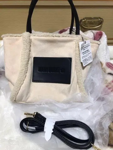 플라워 모티브 숄더백