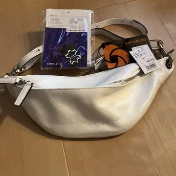 Samsonite 가죽 화이트