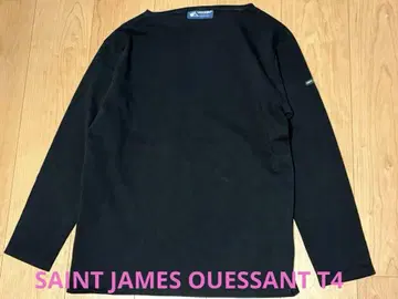 새상품급 프랑스제 SAINT JAMES 세인트 제임스 웨쌍 T4 블랙