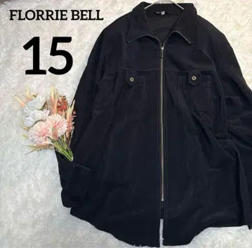 FLORRIE BELL 자켓 아우터 15 블랙 코듀로이