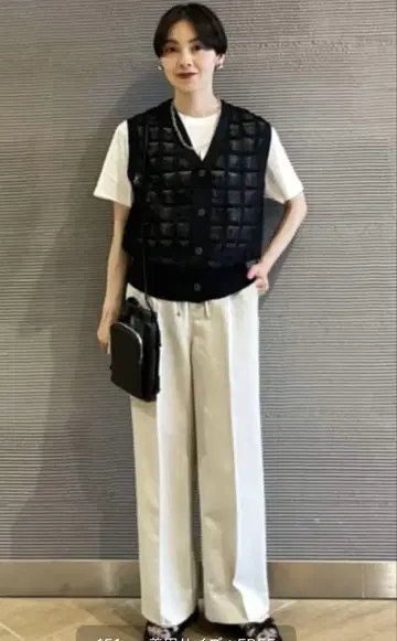 프린지 니트 베스트 현행 모델