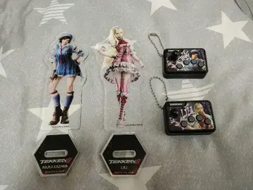 철권 TEKKEN 8 아크릴 스탠드 카자마 진과 릴리