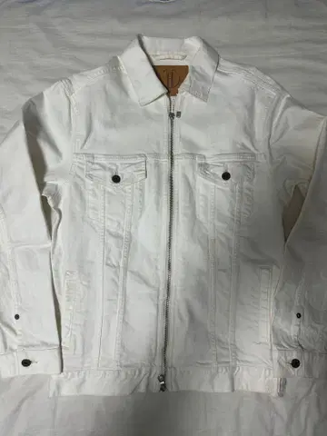 JAPAN BLUE JEANS 화이트 데님 자켓 M 새상품급
