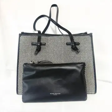 GIANNI CHIARINI 마르첼라 M 토트백 블랙