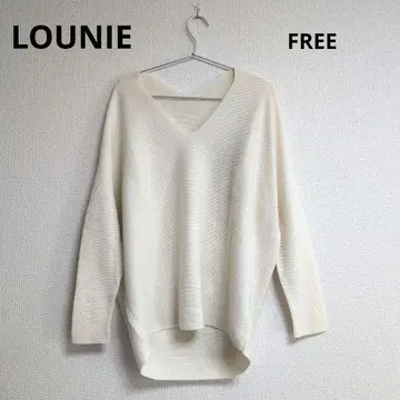 0248 LOUNIE 루니 V넥 스웨터 FREE