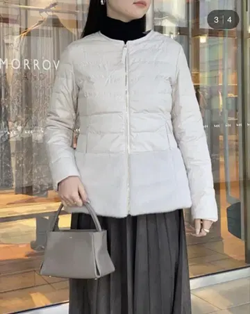Ballsey 에코 퍼 다운 리버서블 블루종