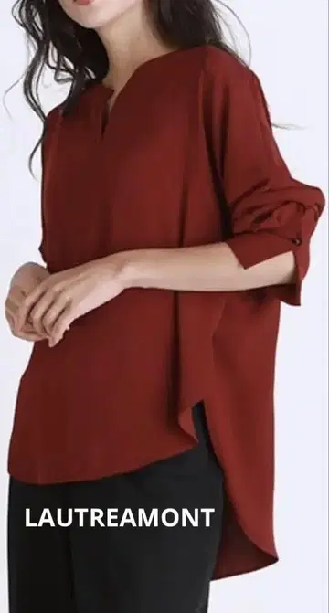 LAUTREAMONT 돌먼 슬리브 블라우스