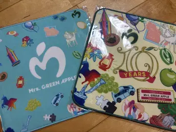 Mrs.GREEN APPLE 10주년 랜드마크 미니 타월 2장 세트