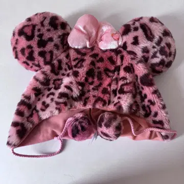 미니 팬캡 레오파드 무늬 58cm