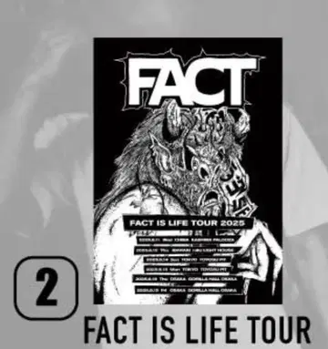 FACT IS LIFE TOUR 2025 포스터