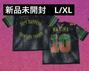 WANIMA football 셔츠 블랙 미개봉 새상품 L/XL
