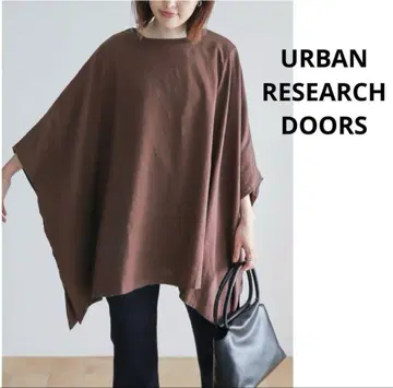 URBAN RESEARCH DOORS 셔츠 블라우스 오버 판초