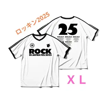 [컨디션 최상] ROCK IN JAPAN FES. 2025 티셔츠 XL