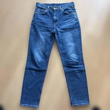 Lee 블루 스트레이트 레그 데님 M