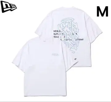 NEW ERA 그래피티 T셔츠 M 사이즈 화이트