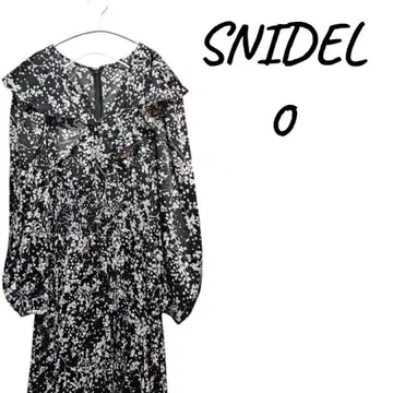 새상품급 SNIDEL 플로럴 프린트 맥시 원피스