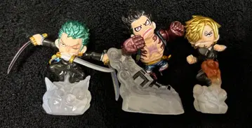 원피스 피규어 루피 조로 상디 레어 컬러 Ver 세트