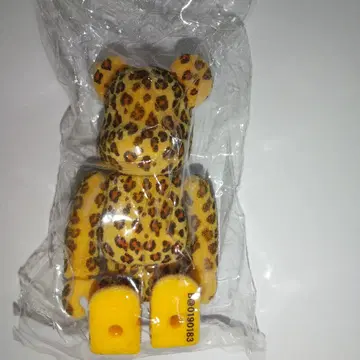 2개 세트 BE@RBRICK 시리즈 19 레오파드 무늬 베어브릭