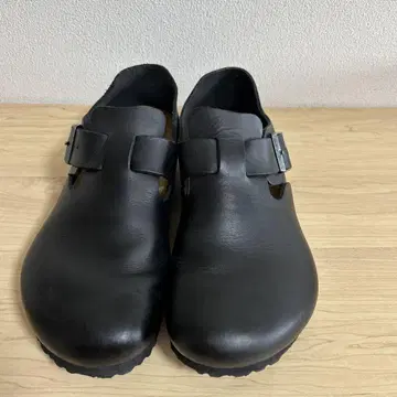버켄스탁 런던 블랙 가죽 41 상태 좋음
