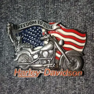 Harley-Davidson 벨트 버클 1991년 미국제 H408