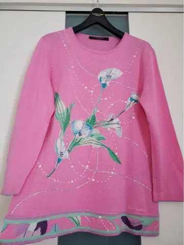 시착만 한 상품 레오나르 7부 소매 니트 40