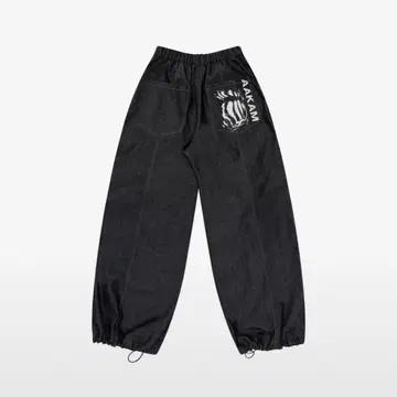 aakam Knee Pin-tuck Printed Denim Pants | 브랜드 중고거래