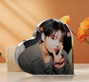 구구마루키치 님 정국 하트 아크릴 블록
