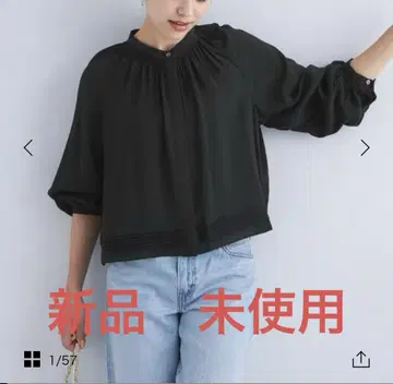 새상품 미사용 UNITED ARROWS 그린 라벨 블라우스