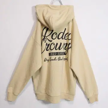 로데오 크라운 RCWB 후드티 풀오버 FREE 베이지