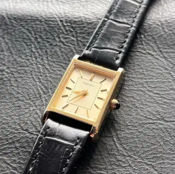 SEIKO 세이코 탱크 스퀘어 여성용 골드