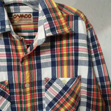 CAMCO 헤비 플란넬 셔츠 M USED