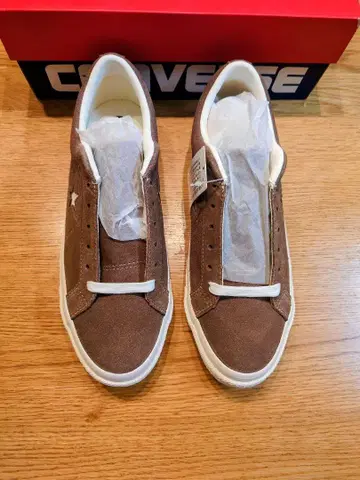 컨버스 브라운 스웨이드 로우컷 스니커즈