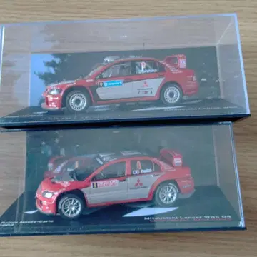 미쓰비시 랜서 WRC 2대 세트 데아고스티니 랠리카 컬렉션