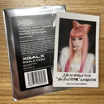 XG The First HOWL Exhibition 폴라로이드 치사