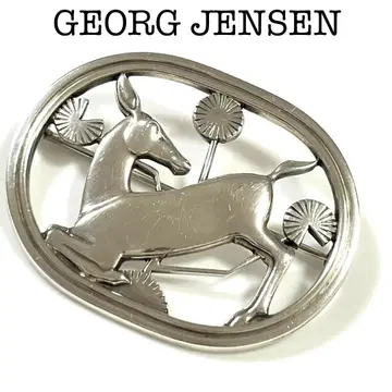 Georg Jensen 조지 젠슨 브로치 사슴 모티브