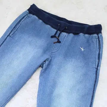 우노피우노우과레토레 맨투맨 조거 팬츠 데님 조 새상품급 XXL