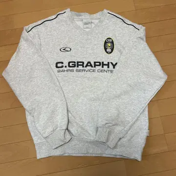 Code graphy Track V-neck Sweatshirt