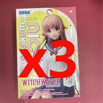 위치 워치 와카츠키 니코 쵸코노세 프리미엄 피규어 x 3상자 묶음 판매