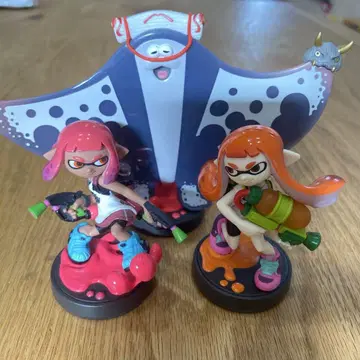 스프라툰 amiibo 3체 세트
