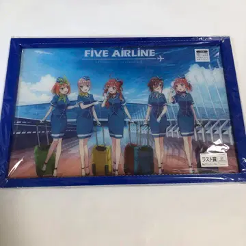 5등분의 신부 특대형 아크릴 아트 패널 캐릭터 복권 라스트상